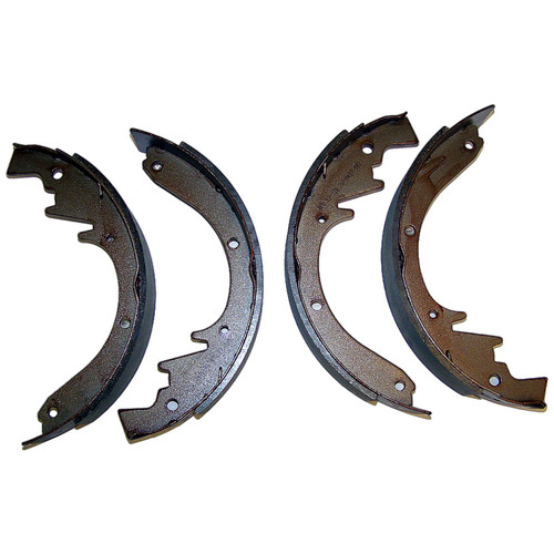 Crown Automotive J8120393 Front or Rear Brake Shoe Set for 1966-1971 Jeep CJ-5, CJ-6, C101 Commando w/ 10" Brakes, Includes Left and Right