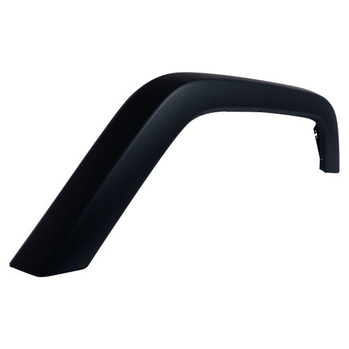 Crown Automotive 5KC85TZZAE Left Rear Smooth Paintable Fender Flare for 2007-2018 Jeep JK Wrangler - Plastic, Sold Individually