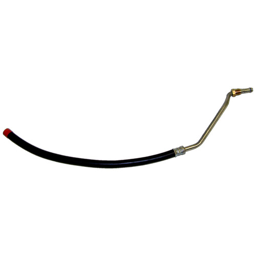 Crown Automotive 52089169AE Power Steering Pressure Hose for 03-06 Jeep TJ Wrangler w/ LHD, w/ 4.0L Engine - Black, Silver Metal, Rubber