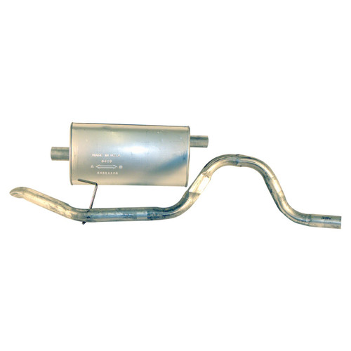 Crown Automotive 52018162 Muffler & Tailpipe for 1993-1995 Jeep ZJ Grand Cherokee w/ 4.0L Engine - Steel