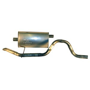 Crown Automotive 52018162 Muffler & Tailpipe for 1993-1995 Jeep ZJ Grand Cherokee w/ 4.0L Engine - Steel
