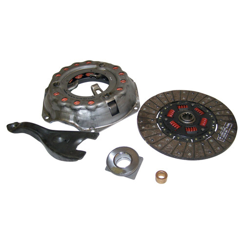 Crown Automotive 5354689MK 5-Piece Clutch Kit for 76-79 Jeep CJ-5, CJ-7 w/ 3.8L, 4.2L, 5.0L Engines, 10.5" Clutch Disc, 10 Splines