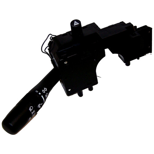 Crown Automotive 5016708AD Multifunction Switch for 2001-2006 Jeep TJ Wrangler w/o Fog Lamps - Black Metal, Plastic, Sold Individually