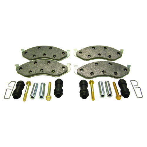 Crown Automotive 4778058MK Front Brake Pad Master Kit for Jeep 1990-2006 YJ, TJ Wrangler, 1990-2001 XJ Cherokee, MJ Comanche w/ 4WD, 1992