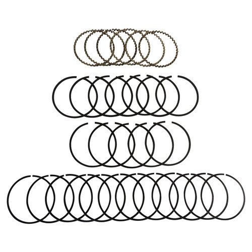 Crown Automotive 83501893K Standard Piston Ring Set for Select 1984-1986 Jeep XJ Cherokee, MJ Comanche w/ 2.8L Engine, Set for 6 Pistons