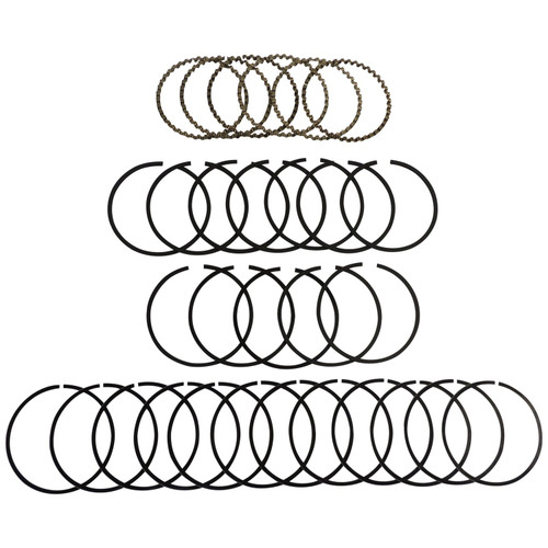 Crown Automotive 83501893K Engine Piston Ring Set Front or Rear Left or Right Upper & Lower - Fits 1984-1986 Jeep MJ Comanche