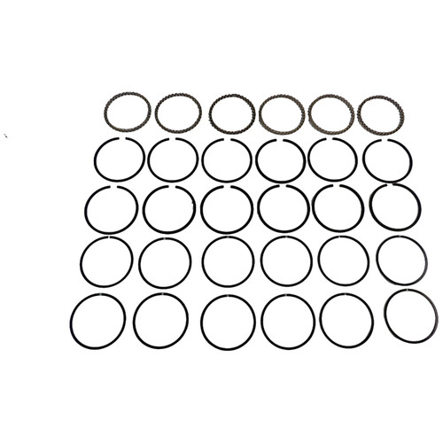 Crown Automotive 83501893K Engine Piston Ring Set Front or Rear Left or Right Upper & Lower - Fits 1984-1986 Jeep MJ Comanche