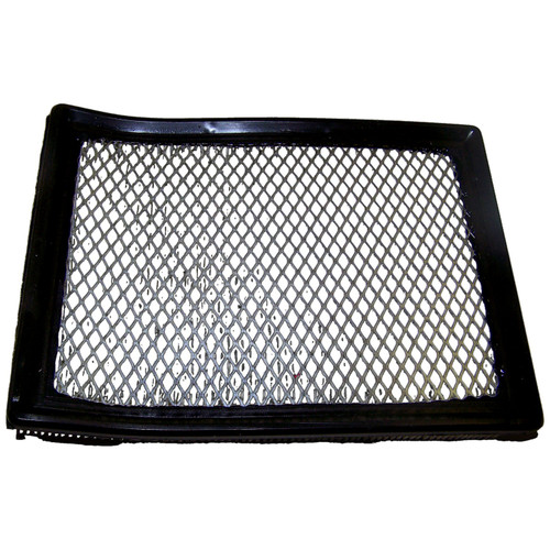 Crown Automotive 4891176AA Air Filter for 2001-2005 Chrysler PT Cruiser w/ 1.6L, 2.0L or 2.4L Engines - Black, White Metal, Paper, Plastic