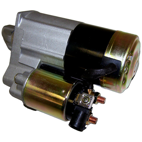 Crown Automotive 56041207 Starter Motor for 1999-2004 Jeep WJ Grand Cherokee w/ 4.7L Engine - Black, Silver Metal, Sold Individually