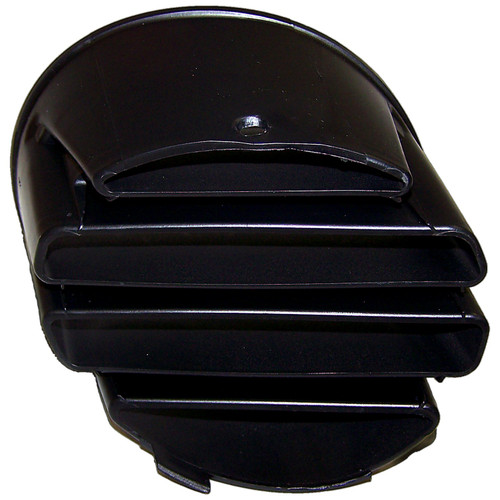 Crown Automotive 55156018AB Right Fog Lamp Insert for 2002-2004 Jeep KJ Liberty - Black Plastic, Sold Individually