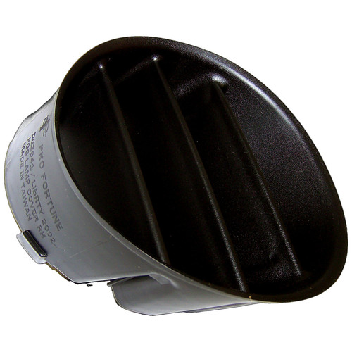 Crown Automotive 55156018AB Right Fog Lamp Insert for 2002-2004 Jeep KJ Liberty - Black Plastic, Sold Individually