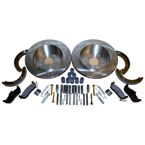 Crown Automotive 52089275K Brake Rebuild Kit Rear Left & Right - Fits 2005-2010 Jeep WK Grand Cherokee