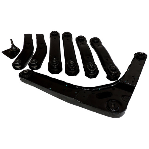 Crown Automotive CAK2 Suspension Control Arm Kit Front & Rear Left & Right Upper & Lower - Fits 1999-2004 Jeep WJ, WG Grand Cherokee