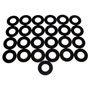 Crown Automotive 5066533AA Front Pinion Shim Set for 2002-2007 Jeep KJ Liberty w/ Dana 30 Front Axle - Metal, Sold Individually