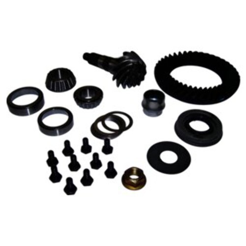 Crown Automotive 5073246AA Ring & Pinion Kit for Jeep 2000-2006 TJ Wrangler w/ Dana 30 Front Axle, 3.73 Ratio - Metal