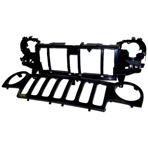 Crown Automotive 55155800K Header Panel Kit for 2002-2004 Jeep KJ Liberty, Grille, Header Panel & Headlights
