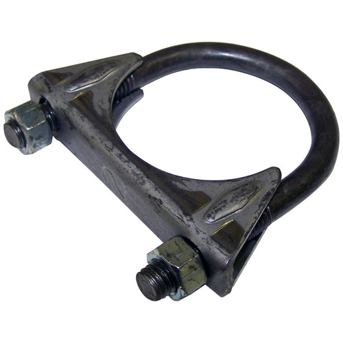 Crown Automotive J8126663 Exhaust Clamp - Fits 1972-2006 Jeep CJs, SJ, J-Series, XJ