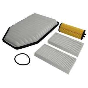 Crown Automotive MFK23 Master Filter Kit for 2012-2013 Jeep JK Wrangler w/ 3.6L Engine, Includes Air, Oil, and Cabin Air Filters
