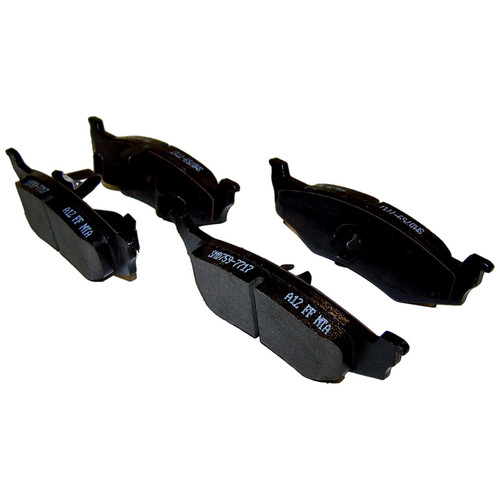 Crown Automotive 5018208TI Rear Brake Pad Set for 2001-2010 Chrysler PT Cruiser w/ Rear Disc Brakes - Gray Ceramic
