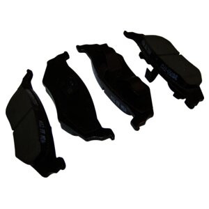 Crown Automotive 5018208TI Rear Brake Pad Set for 2001-2010 Chrysler PT Cruiser w/ Rear Disc Brakes - Gray Ceramic