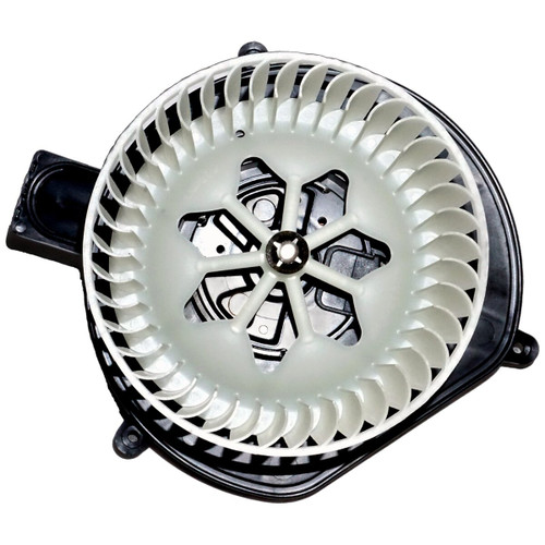 Crown Automotive 68038826AB Blower Motor for 2008-2012 Jeep KK Liberty w/ Left Hand Drive - Black, White Plastic, Sold Individually