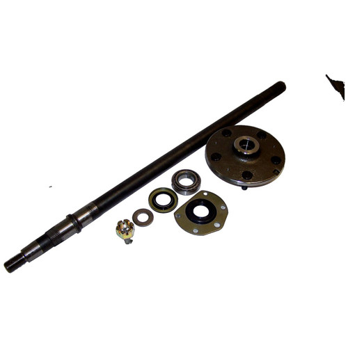 Crown Automotive 8127079K Left Rear Axle Shaft Kit for 1976-1979 Jeep CJ-5, CJ-7 w/ AMC 20 Axle w/ Quadra-Trac, 33-1/2" Long, Includes