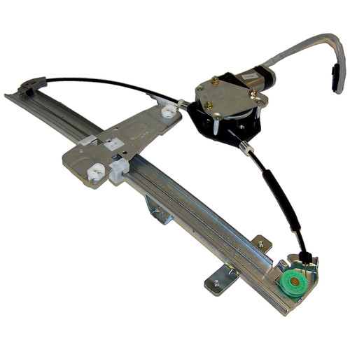 Crown Automotive 55076467AG Window Regulator Front Left - Fits 1999-2000 Jeep WJ Grand Cherokee, Incl. Motor
