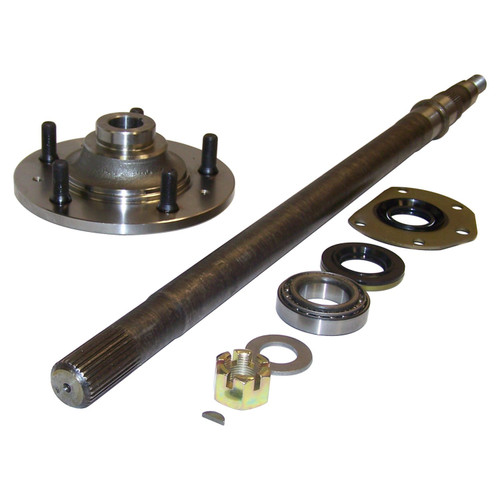 Crown Automotive 8133885K Left Rear Axle Shaft Assembly for 1982-1986 Jeep CJ-7, CJ-8 w/ AMC 20 Rear Axle, 28-9/16" Long, Includes Axle