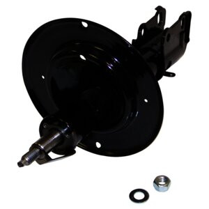 Crown Automotive 4897451AA Front Suspension Strut for 1996-2000 Dodge, Chrysler, Plymouth Minivans, Left or Right - Black Rubber, Steel
