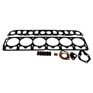 Crown Automotive 4761015 Upper Gasket Set for 1987-1990 Jeep XJ Cherokee, MJ Comanche w/ 4.0L Engine - Multi Colors Metal, Paper, Rubber