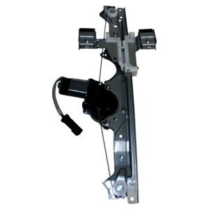 Crown Automotive 55394229AG Left Rear Window Regulator for 2005-2010 Jeep WK Grand Cherokee, Includes Motor & Regulator, Sold Individually