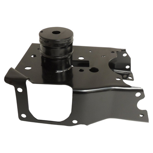 Crown Automotive 68325051AC Right Front Bumper Bracket for 2018+ Jeep JL Wrangler & JT Gladiator w/ Steel Front Bumper - Black Steel