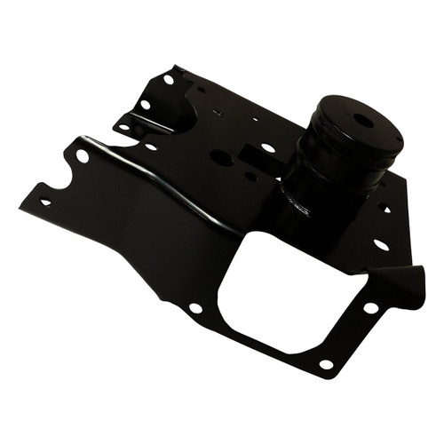 Crown Automotive 68325051AC Right Front Bumper Bracket for 2018+ Jeep JL Wrangler & JT Gladiator w/ Steel Front Bumper - Black Steel