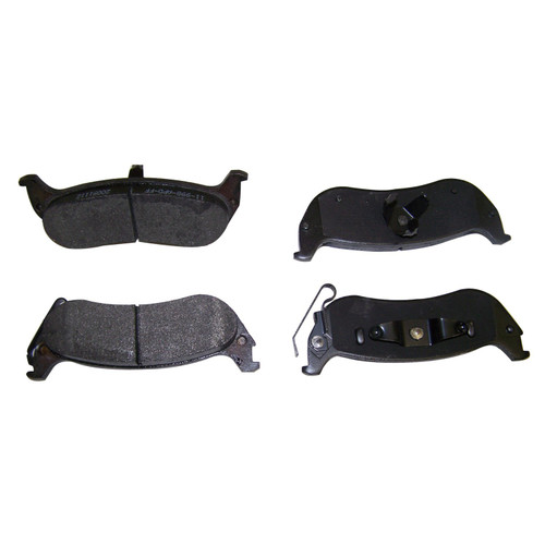 Crown Automotive 5114439AA Rear Brake Pad Set for 2004-2007 Chrysler Pacifica, Left and Right - Gray Semi-Metallic