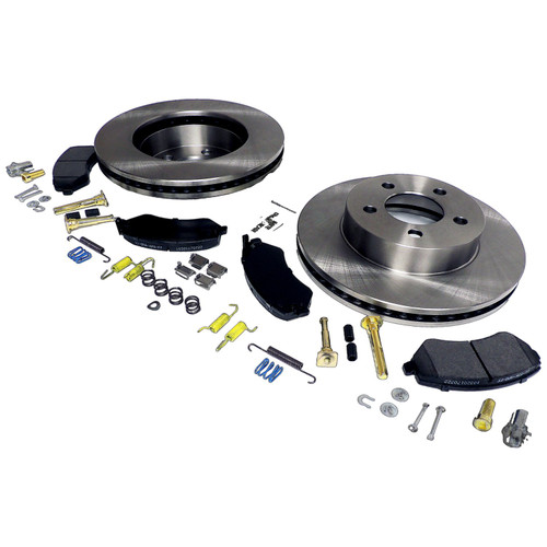 Crown Automotive 52128247K Brake Rebuild Kit Front Left & Right - Fits 2002-2007 Jeep KJ Liberty