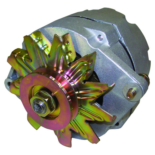 Crown Automotive J8134663 106 AMP Alternator for Jeep 1975-1986 CJs w/ 2.5L, 4.2L, 5.0L Engines, 1987-1990 YJ Wrangler w/ 2.5L, 4.2L