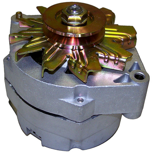 Crown Automotive J8134663 106 AMP Alternator for Jeep 1975-1986 CJs w/ 2.5L, 4.2L, 5.0L Engines, 1987-1990 YJ Wrangler w/ 2.5L, 4.2L