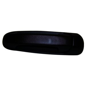 Crown Automotive 55360335AF Left Rear Door Handle for 2002-2007 Jeep KJ Liberty, Black Textured Finished - Black Metal, Plastic