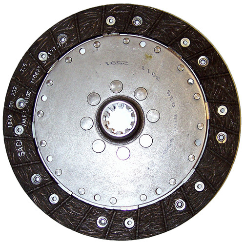 Crown Automotive 52104581AE Clutch Disc for 05-06 Jeep TJ Wrangler or 2005 KJ Liberty w/ 2.4L Engine, 10 Splines, 9" Disc