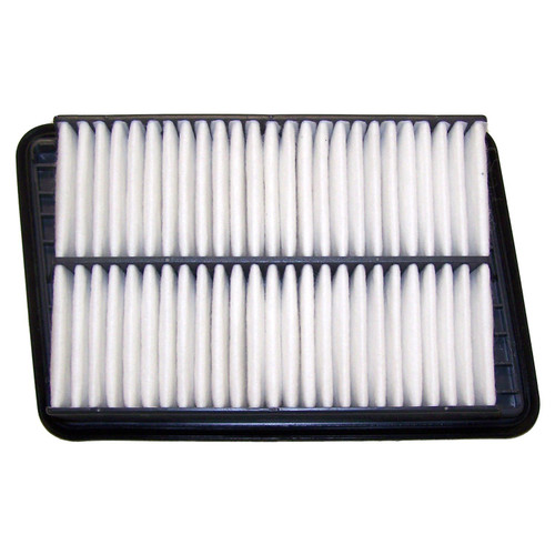 Crown Automotive 5019443AA Air Filter for 2002-2005 KJ Liberty and 2003-2006 Jeep TJ Wrangler w/ 2.4L Engine - Black, White Paper, Plastic