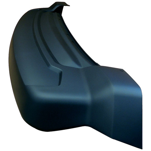 Crown Automotive 68091511AA Rear Lower Fascia for 2011-2017 Jeep MK Patriot w/o Tow Hooks, Black Plastic - Plastic, Sold Individually