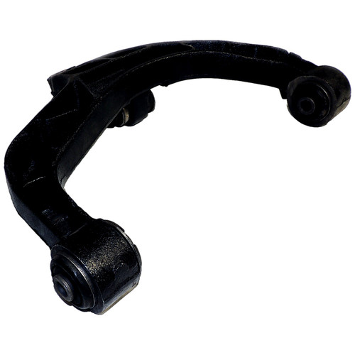 Crown Automotive 52088637AF Left Front Lower Control Arm for 2002-2007 Jeep KJ Liberty, Includes 2 Bushings - Black Metal, Rubber
