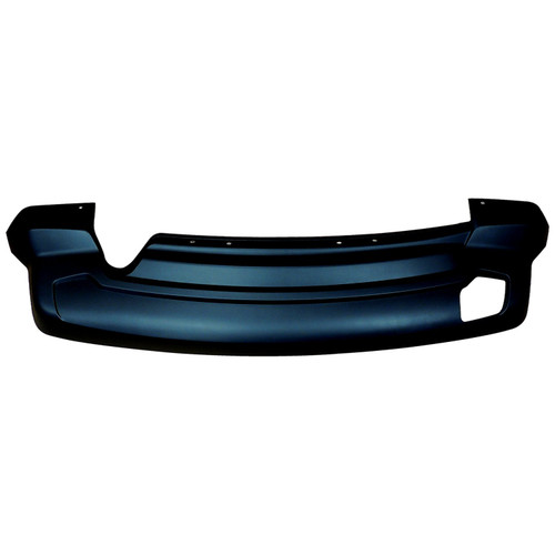 Crown Automotive 68091512AA Rear Lower Fascia for 2011-2017 Jeep MK Patriot w/ Tow Hooks, Black Plastic - Plastic, Sold Individually
