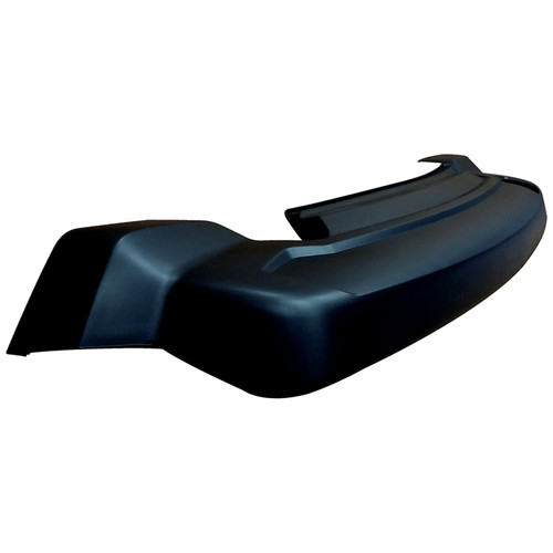 Crown Automotive 68091512AA Rear Lower Fascia for 2011-2017 Jeep MK Patriot w/ Tow Hooks, Black Plastic - Plastic, Sold Individually