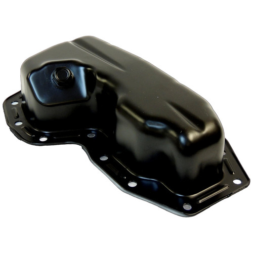 Crown Automotive 5184407AF Engine Oil Pan for 2011-2021 Jeep WK Grand Cherokee w/ 3.6L or 3.0L Gas Engines - Black Steel