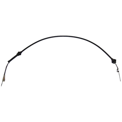 Crown Automotive 53000038 Throttle Cable for 1984-1986 XJ Cherokee or 1986 MJ Comanche w/ 2.8L Engine - Black Plastic, Rubber, Steel