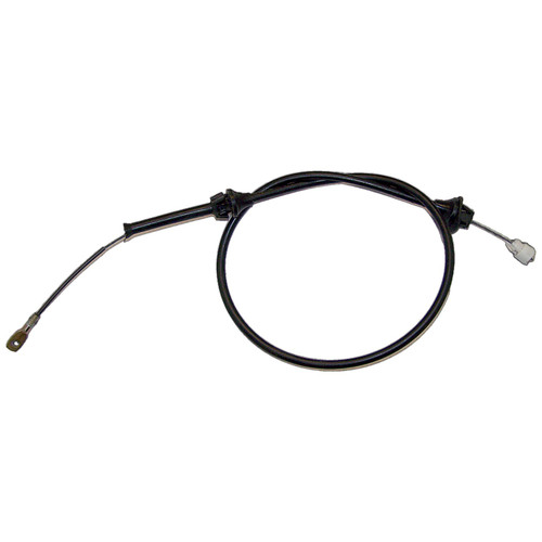 Crown Automotive 53000038 Throttle Cable for 1984-1986 XJ Cherokee or 1986 MJ Comanche w/ 2.8L Engine - Black Plastic, Rubber, Steel