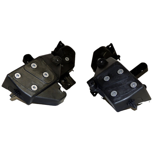 Crown Automotive 5156134K Radiator Support Set for 2011-2013 Jeep WK2 Grand Cherokee - Black Plastic