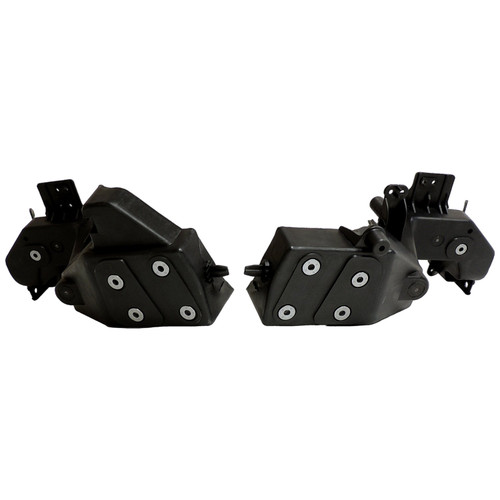 Crown Automotive 5156134K Radiator Support Set for 2011-2013 Jeep WK2 Grand Cherokee - Black Plastic