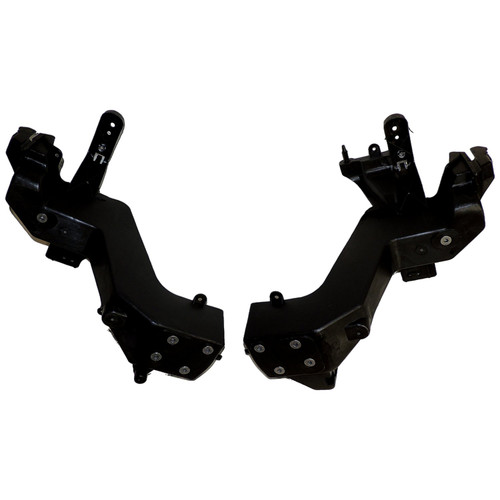 Crown Automotive 5156134K Radiator Support Set for 2011-2013 Jeep WK2 Grand Cherokee - Black Plastic